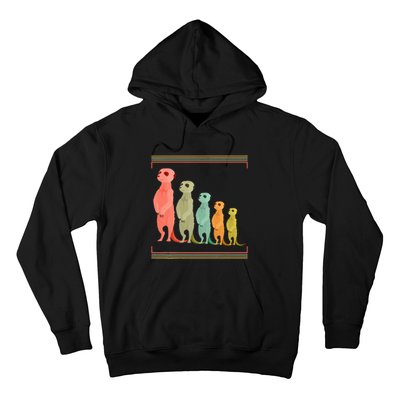 Zoo Keeper Cute Zoo Animal Gift Meerkat Hoodie