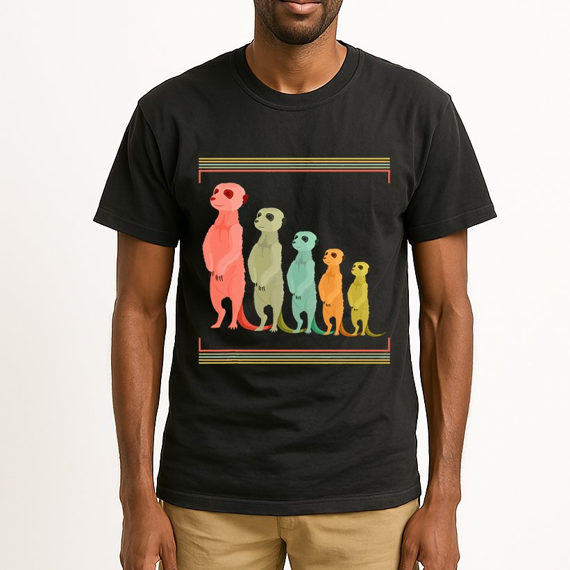 Zoo Keeper Cute Zoo Animal Gift Meerkat Tall T-Shirt