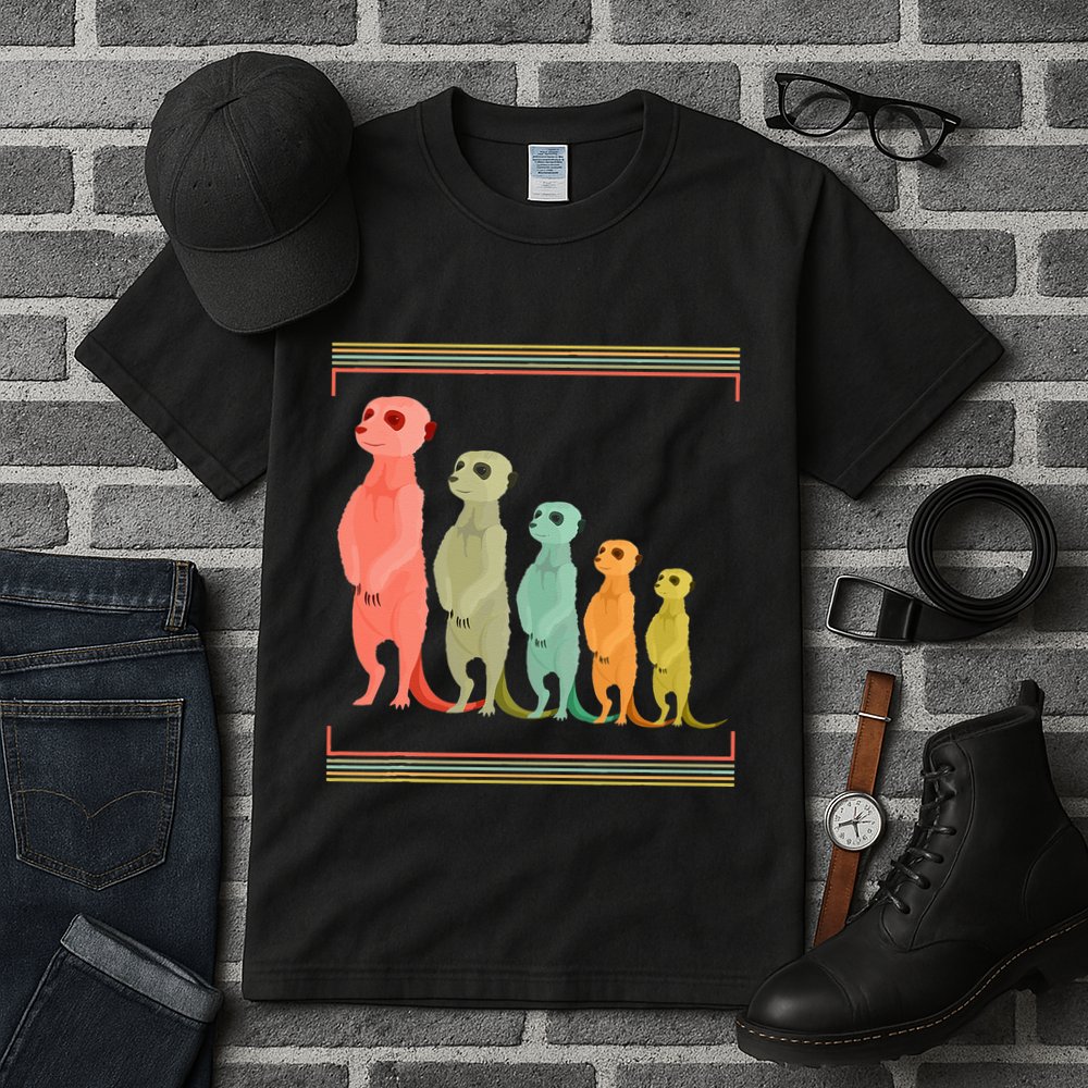 Zoo Keeper Cute Zoo Animal Gift Meerkat Tall T-Shirt