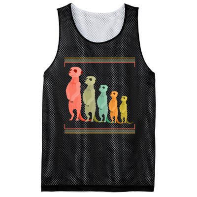 Zoo Keeper Cute Zoo Animal Gift Meerkat Mesh Reversible Basketball Jersey Tank