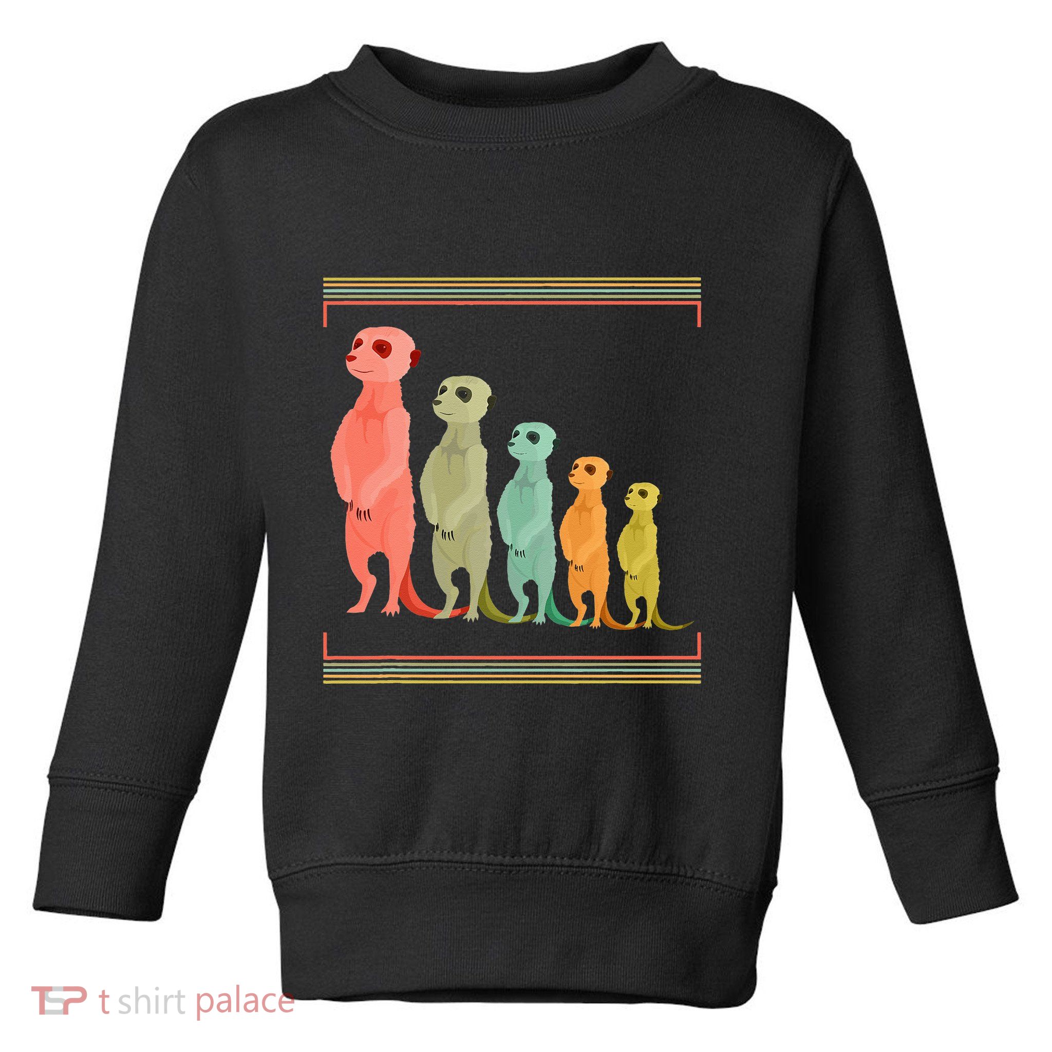 Zoo Keeper Cute Zoo Animal Gift Meerkat Toddler Sweatshirt