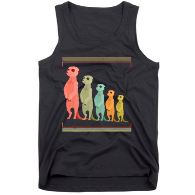 Zoo Keeper Cute Zoo Animal Gift Meerkat Tank Top