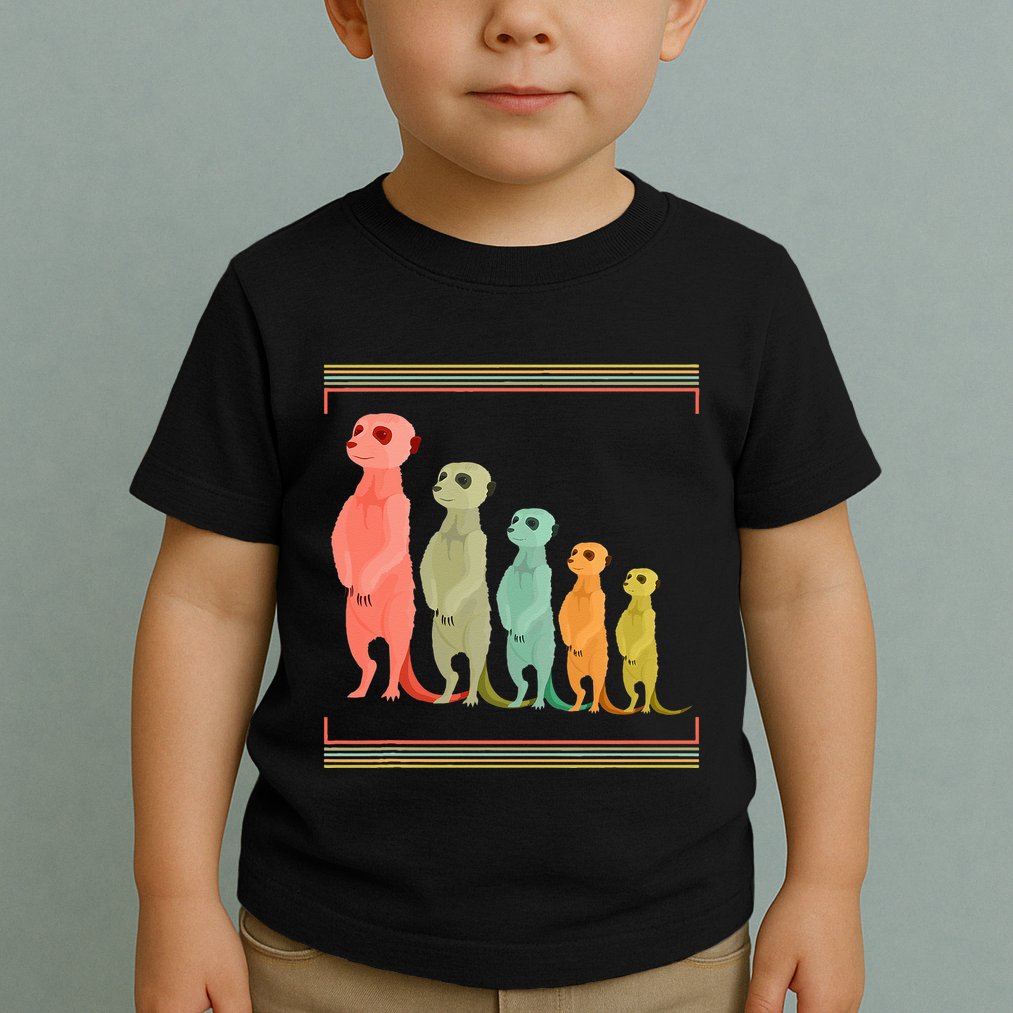 Zoo Keeper Cute Zoo Animal Gift Meerkat Toddler T-Shirt