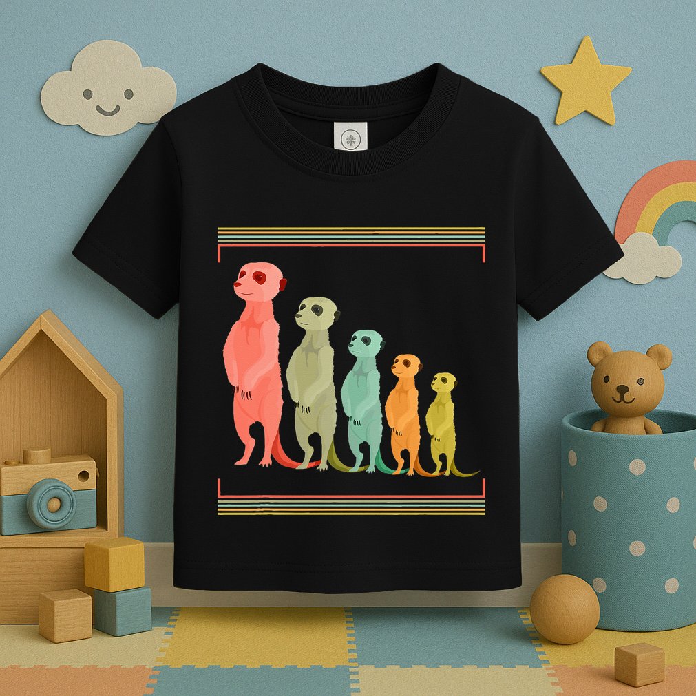 Zoo Keeper Cute Zoo Animal Gift Meerkat Toddler T-Shirt