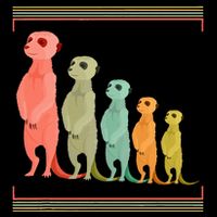 Zoo Keeper Cute Zoo Animal Gift Meerkat Toddler T-Shirt