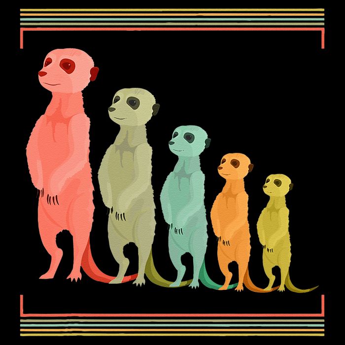 Zoo Keeper Cute Zoo Animal Gift Meerkat Toddler T-Shirt