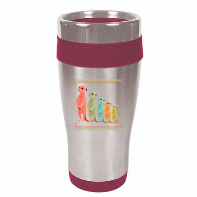 Zoo Keeper Cute Zoo Animal Gift Meerkat 16oz Travel Tumbler