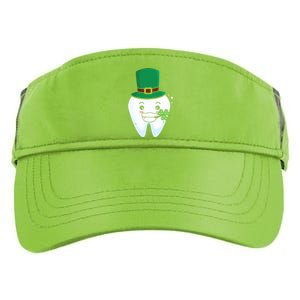 Zahn Kobold Clover Leaf St Patrick's Day Dentist Gift Adult Drive Performance Visor