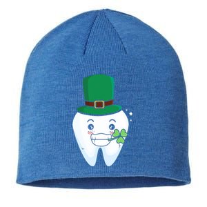 Zahn Kobold Clover Leaf St Patrick's Day Dentist Gift Sustainable Beanie