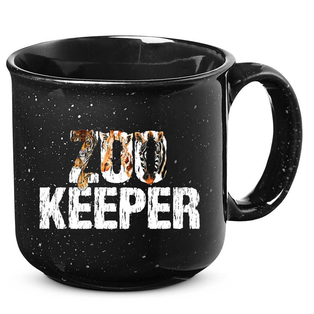 Zoo Keeper Costume Safari Wildlife Zookeeper Costume 15oz Campfire Ceramic Mug
