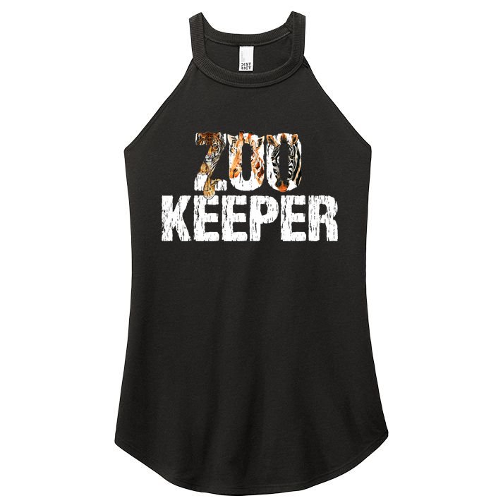 Zoo Keeper Costume Safari Wildlife Zookeeper Costume Women's Perfect Tri Rocker Tank
