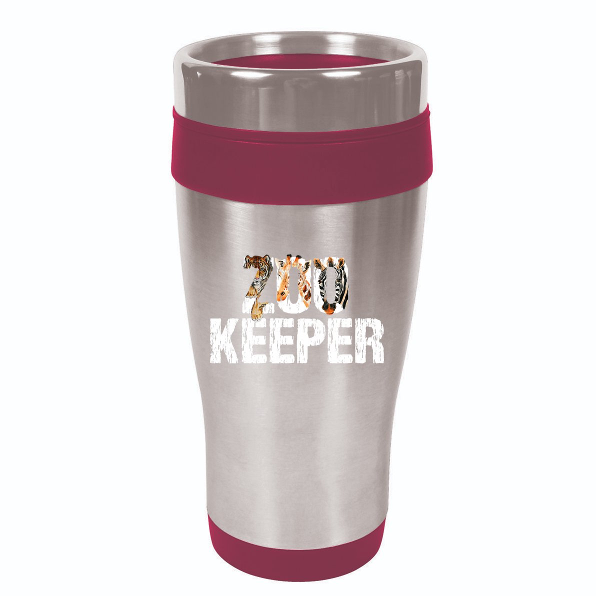 Zoo Keeper Costume Safari Wildlife Zookeeper Costume 16oz Travel Tumbler