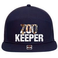 Zoo Keeper Costume Safari Wildlife Zookeeper Costume 7 Panel Mesh Trucker Snapback Hat