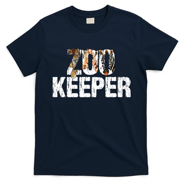 Zoo Keeper Costume Safari Wildlife Zookeeper Costume T-Shirt