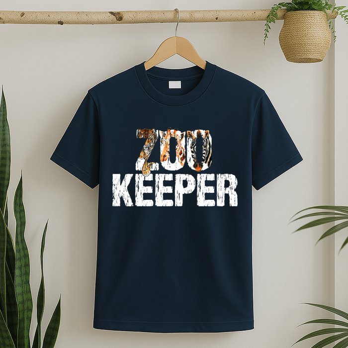 Zoo Keeper Costume Safari Wildlife Zookeeper Costume T-Shirt
