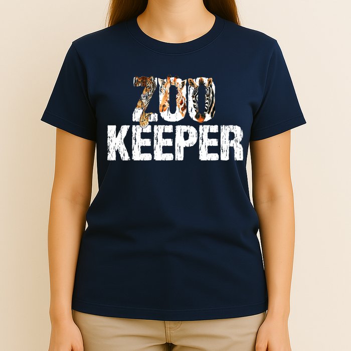 Zoo Keeper Costume Safari Wildlife Zookeeper Costume T-Shirt