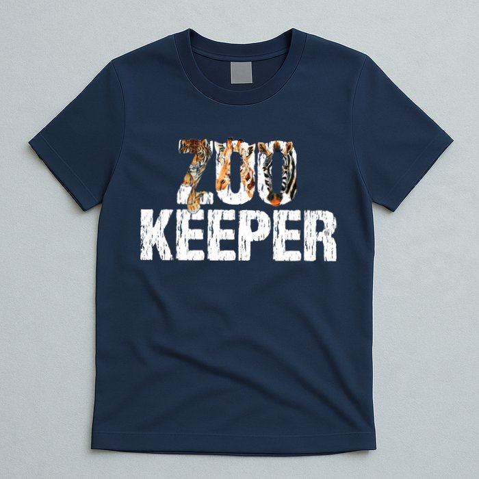 Zoo Keeper Costume Safari Wildlife Zookeeper Costume T-Shirt