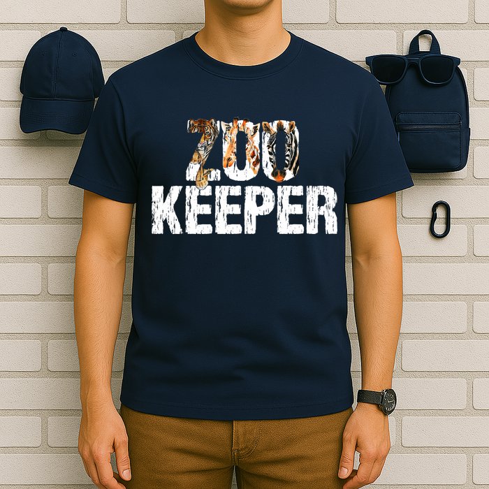 Zoo Keeper Costume Safari Wildlife Zookeeper Costume T-Shirt