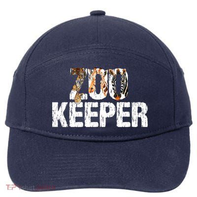 Zoo Keeper Costume Safari Wildlife Zookeeper Costume 7-Panel Snapback Hat
