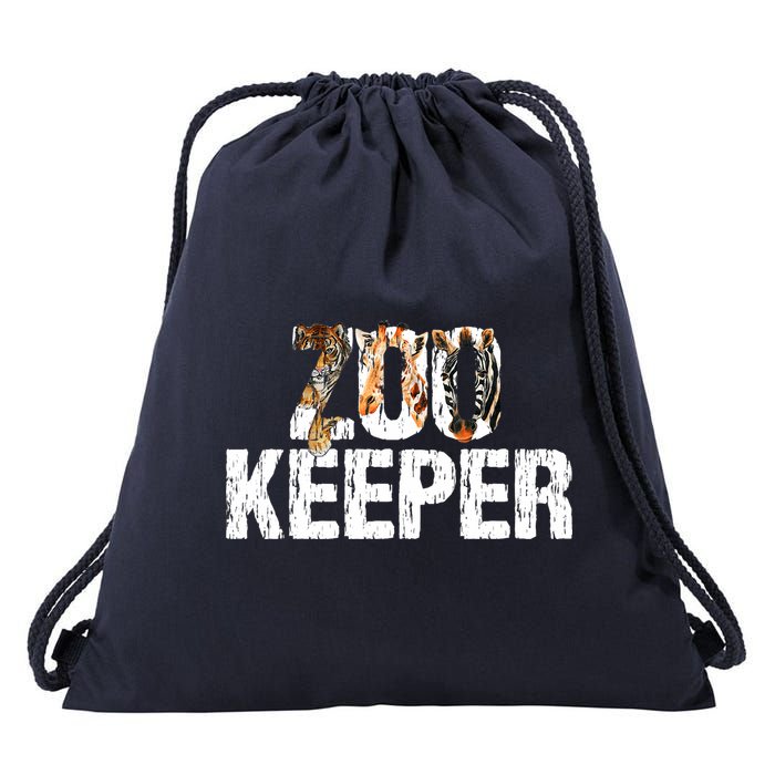 Zoo Keeper Costume Safari Wildlife Zookeeper Costume Drawstring Bag