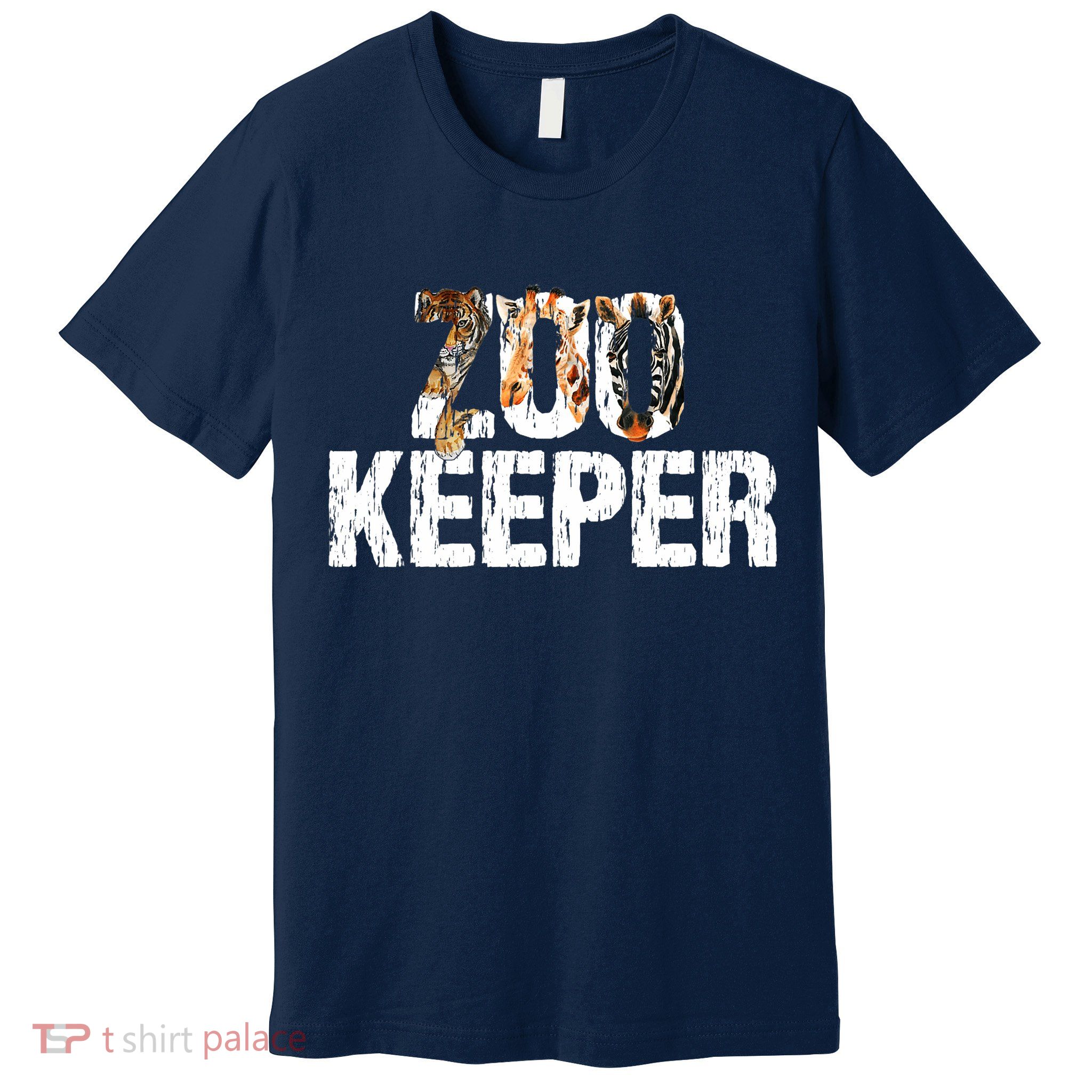 Zoo Keeper Costume Safari Wildlife Zookeeper Costume Premium T-Shirt