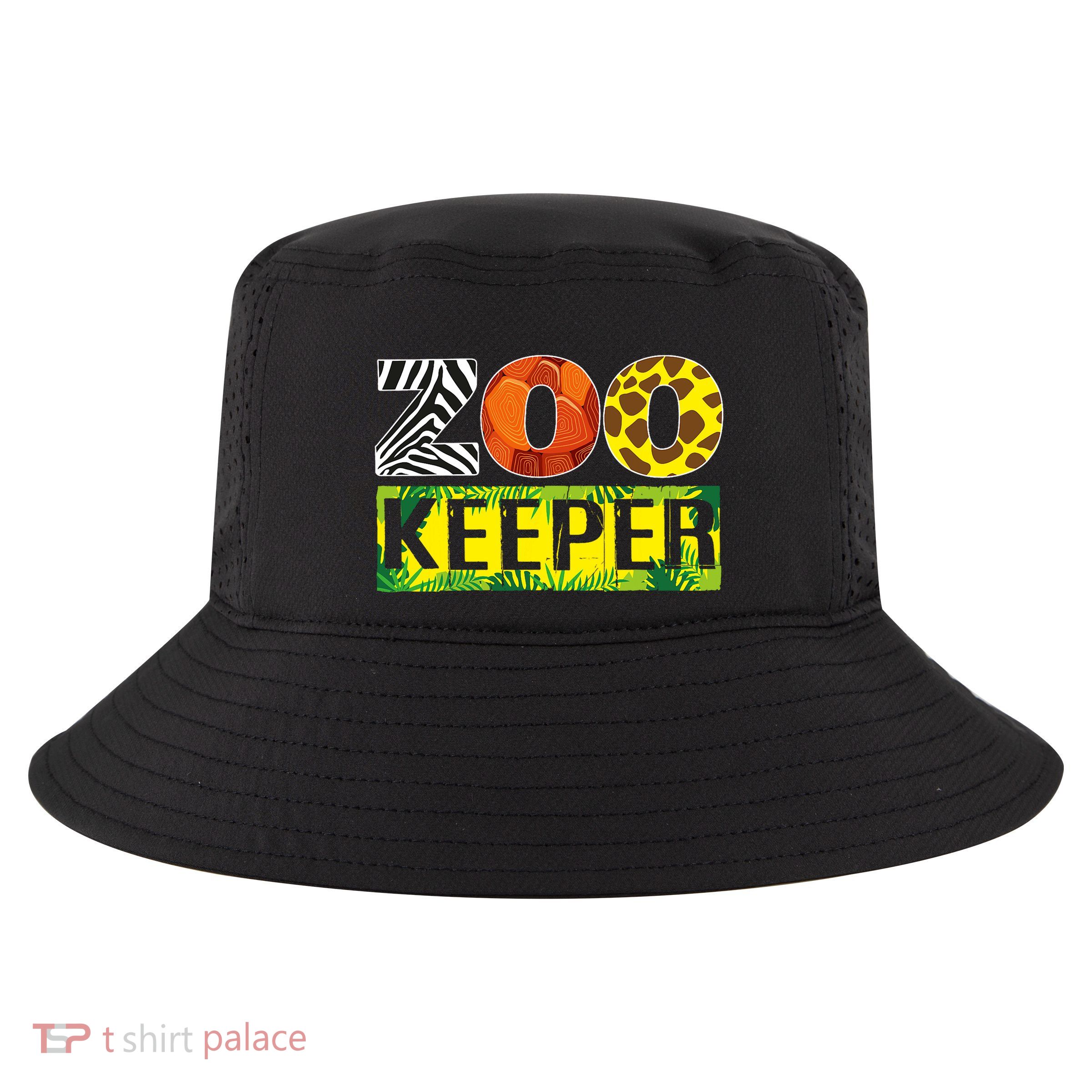 Zoo Keeper Costume Adult Halloween Party Safari Zookeeper Cool Comfort Performance Bucket Hat