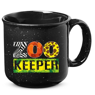 Zoo Keeper Costume Adult Halloween Party Safari Zookeeper 15oz Campfire Ceramic Mug