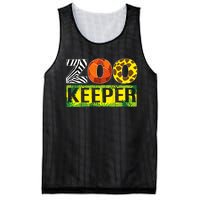 Zoo Keeper Costume Adult Halloween Party Safari Zookeeper Mesh Reversible Basketball Jersey Tank