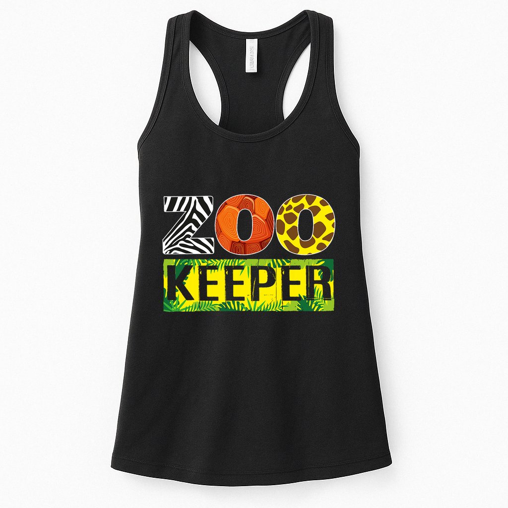 Zoo Keeper Costume Adult Halloween Party Safari Zookeeper Womens Tank Top