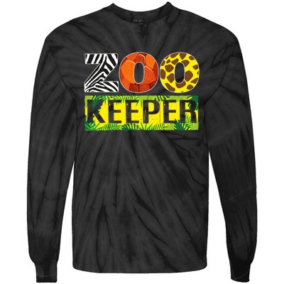 Zoo Keeper Costume Adult Halloween Party Safari Zookeeper Tie-Dye Long Sleeve Shirt