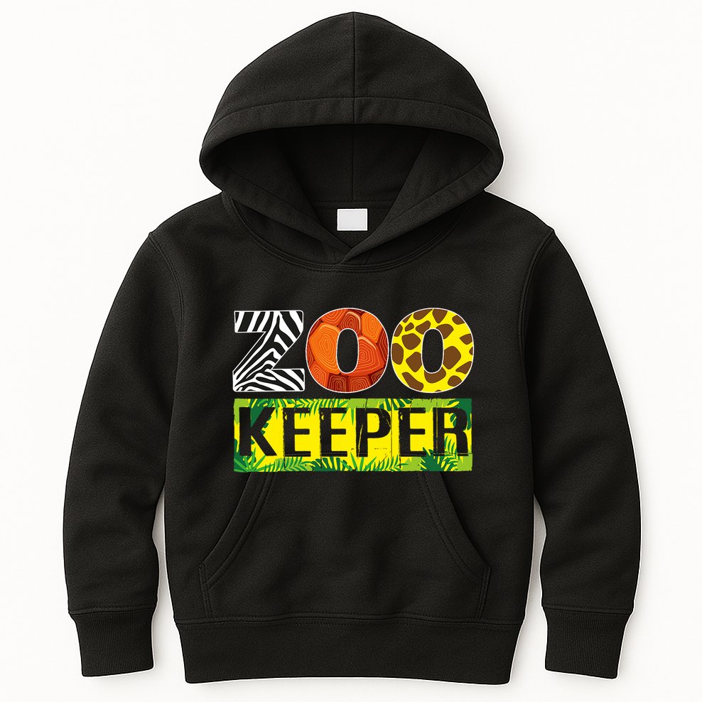 Zoo Keeper Costume Adult Halloween Party Safari Zookeeper Kids Hoodie