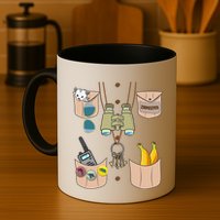 Zoo Keeper Costume Funny Halloween Zookeeper Mug