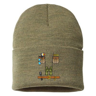 Zoo Keeper Costume Funny Safari Zookeeper Costume Halloween Sustainable Knit Beanie
