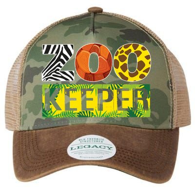 Zoo Keeper Costume Adult Halloween Party Safari Zookeeper Funny Gift Legacy Tie Dye Trucker Hat