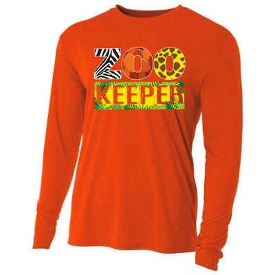 Zoo Keeper Costume Adult Halloween Party Safari Zookeeper Funny Gift Cooling Performance Long Sleeve Crew