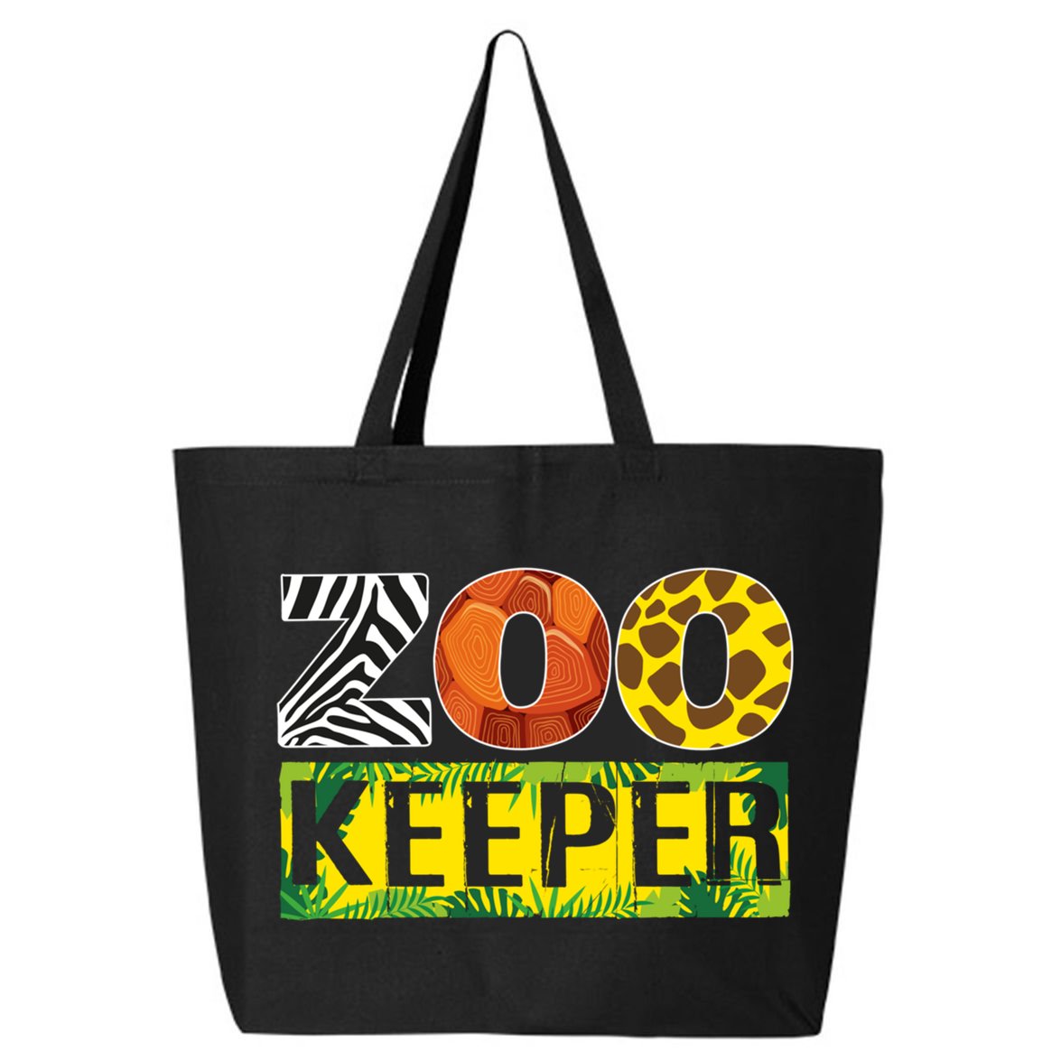 Zoo Keeper Costume Adult Halloween Party Safari Zookeeper Funny Gift 25L Jumbo Tote