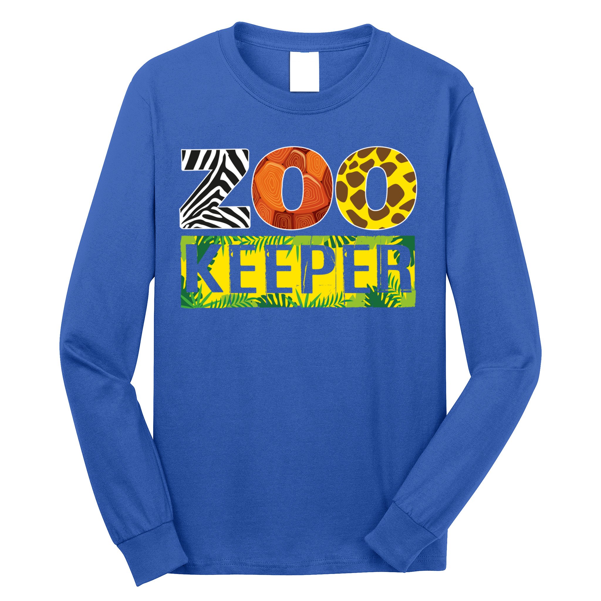 Zoo Keeper Costume Adult Halloween Party Safari Zookeeper Funny Gift Long Sleeve Shirt