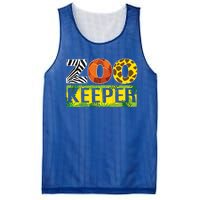 Zoo Keeper Costume Adult Halloween Party Safari Zookeeper Funny Gift Mesh Reversible Basketball Jersey Tank