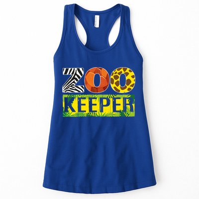 Zoo Keeper Costume Adult Halloween Party Safari Zookeeper Funny Gift Womens Tank Top