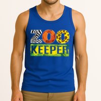 Zoo Keeper Costume Adult Halloween Party Safari Zookeeper Funny Gift Tank Top