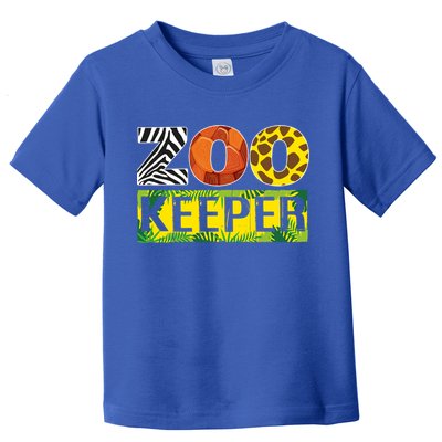 Zoo Keeper Costume Adult Halloween Party Safari Zookeeper Funny Gift Toddler T-Shirt