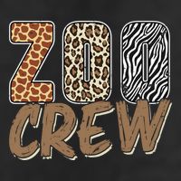 Zoo Keeper Crew Funny Gift 7 Panel Mesh Trucker Snapback Hat