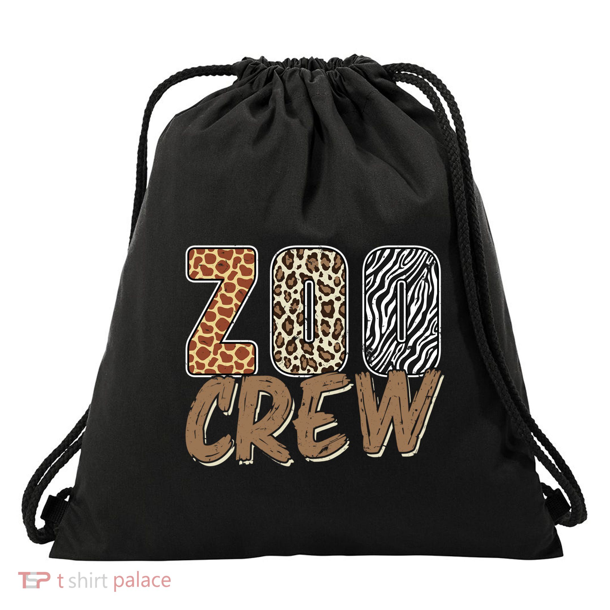 Zoo Keeper Crew Funny Gift Drawstring Bag