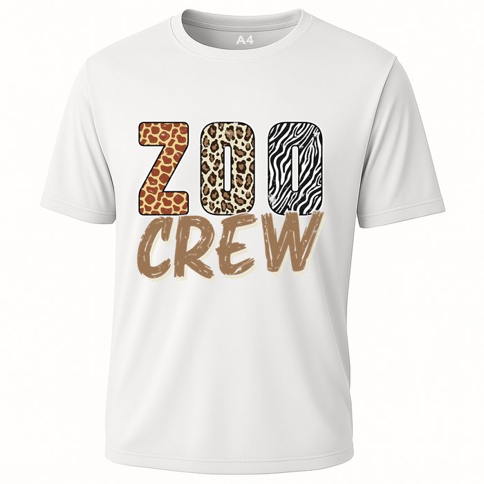 Zoo Keeper Crew Funny Gift Cooling Performance Crew T-Shirt