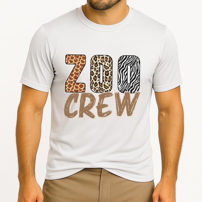 Zoo Keeper Crew Funny Gift Cooling Performance Crew T-Shirt