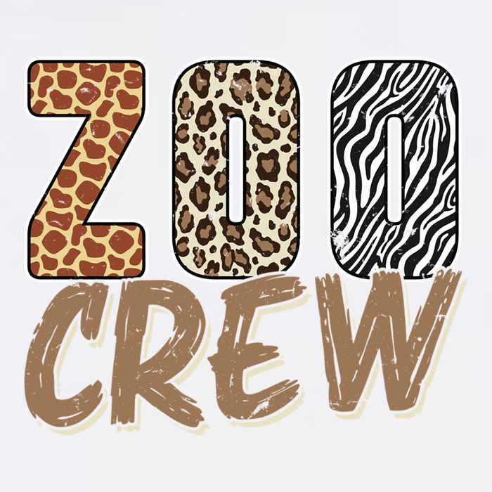Zoo Keeper Crew Funny Gift Cooling Performance Crew T-Shirt