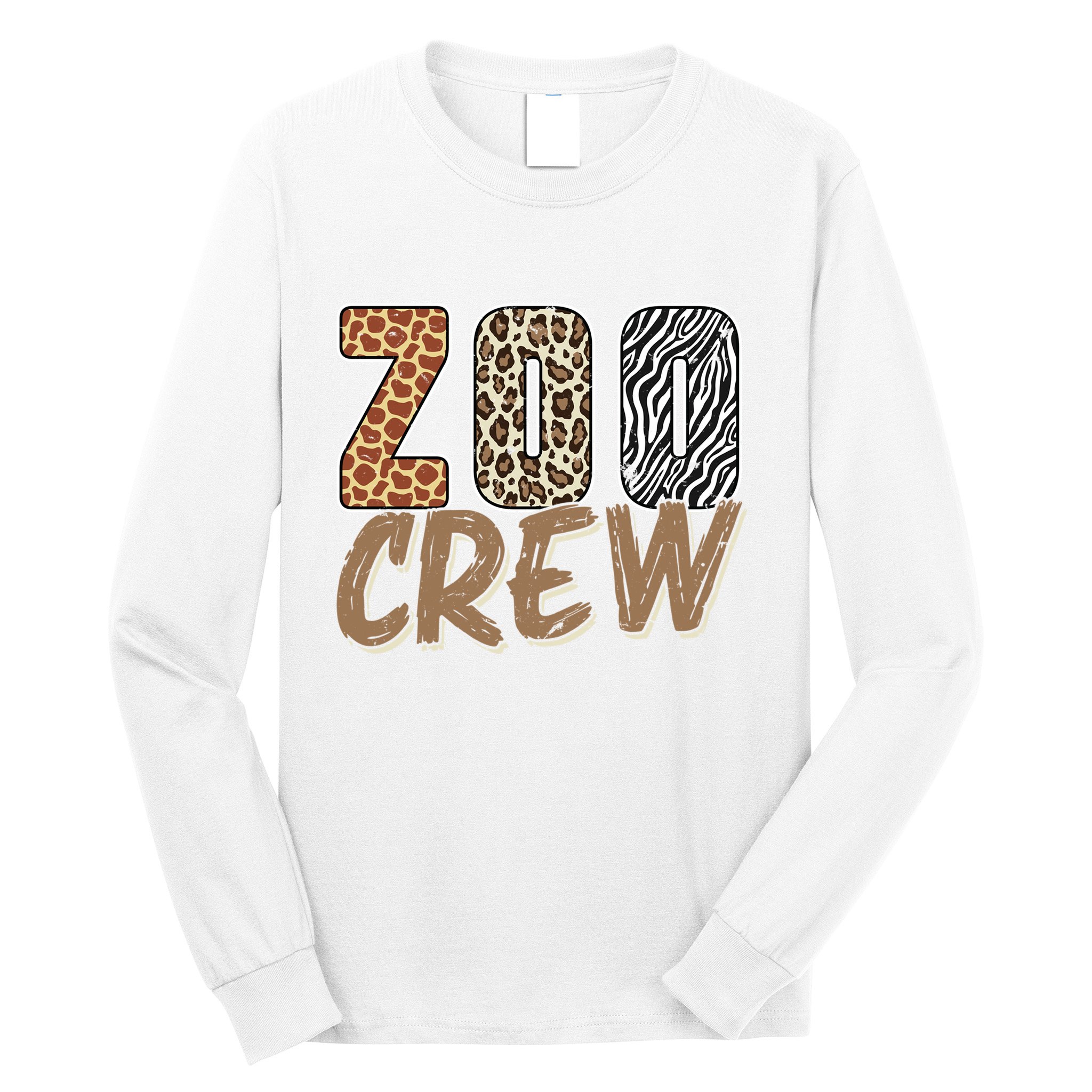 Zoo Keeper Crew Funny Gift Long Sleeve Shirt