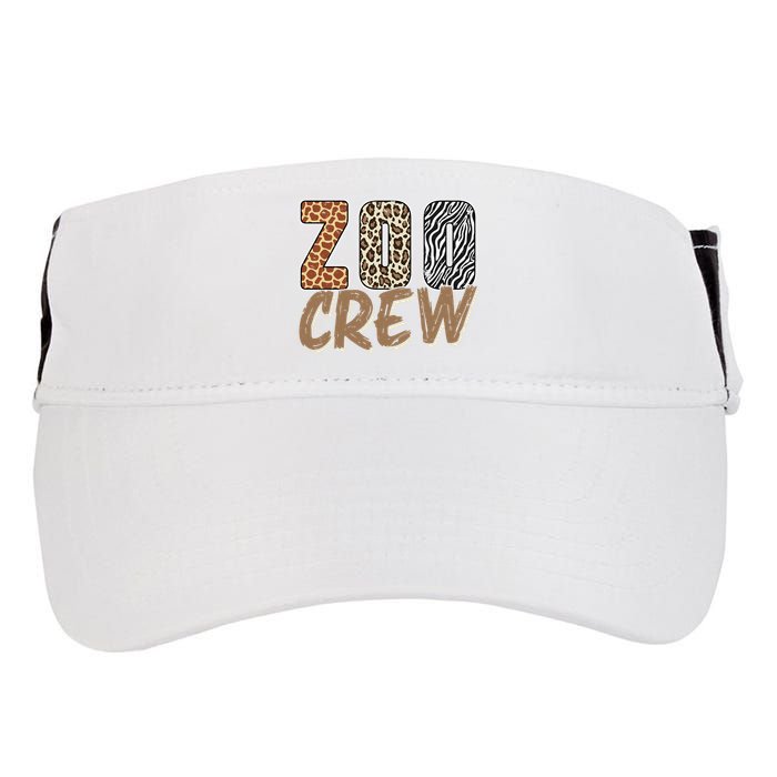 Zoo Keeper Crew Funny Gift Adult Drive Performance Visor