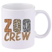 Zoo Keeper Crew Funny Gift 11oz C Handle Ceramic Mug