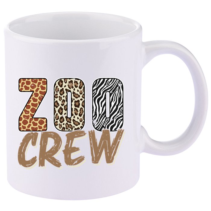 Zoo Keeper Crew Funny Gift 11oz C Handle Ceramic Mug
